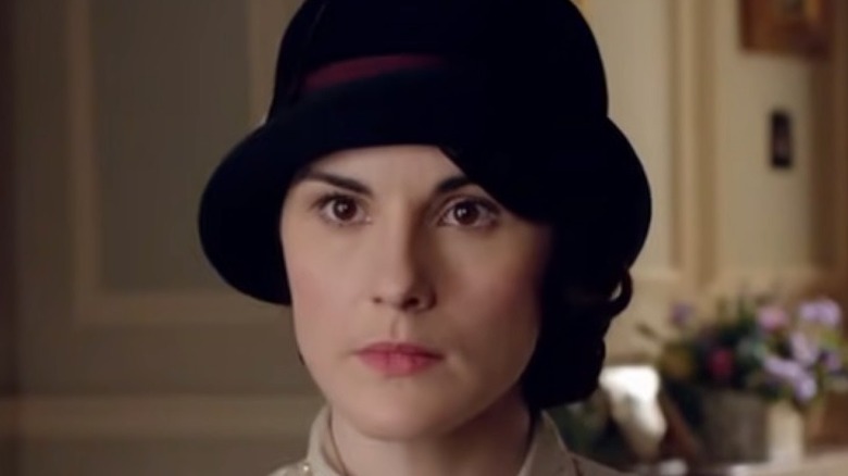 Lady Mary with hat