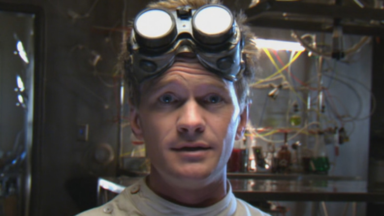 Dr. Horrible looking bemused