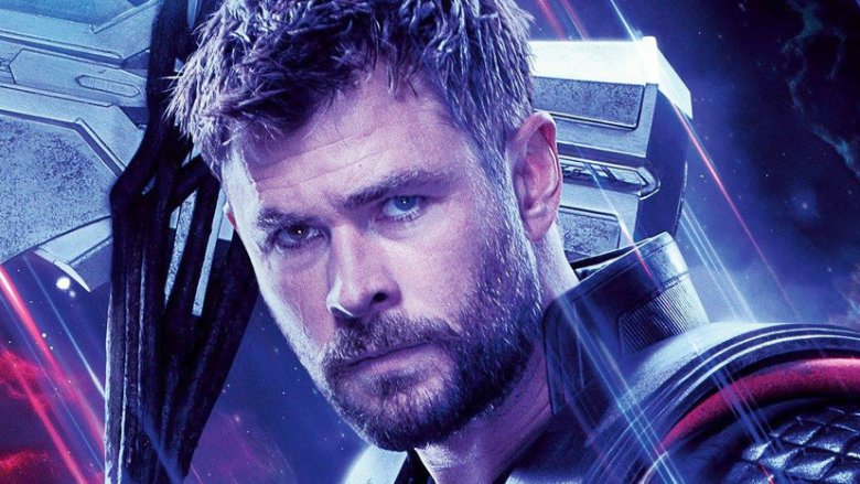 Chris Hemsworth Thor Avengers Endgame poster