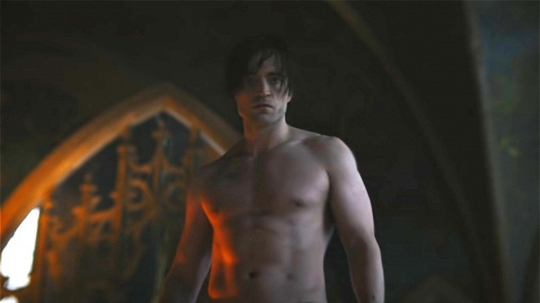 Robert Pattinson as Batman in "The Batman"