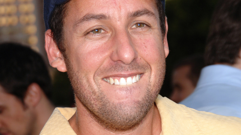 Adam Sandler at a movie premiere