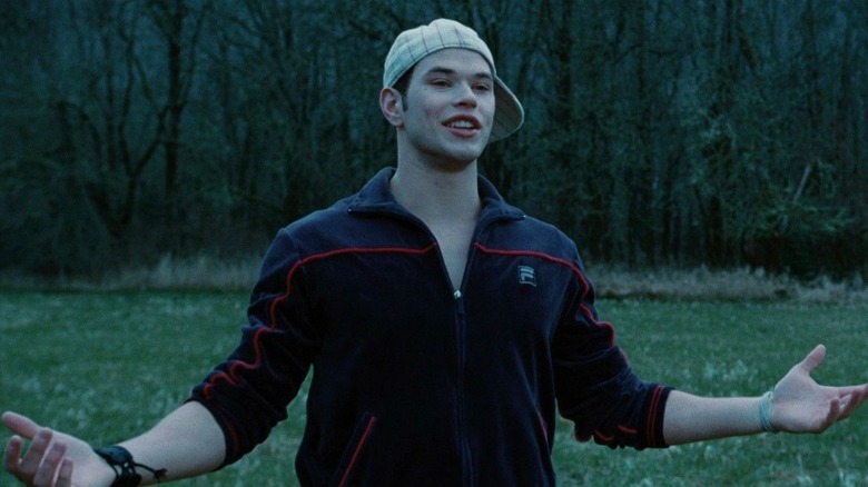Emmett in baseball gear