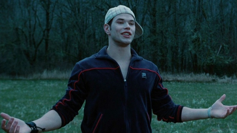 Emmett in baseball gear