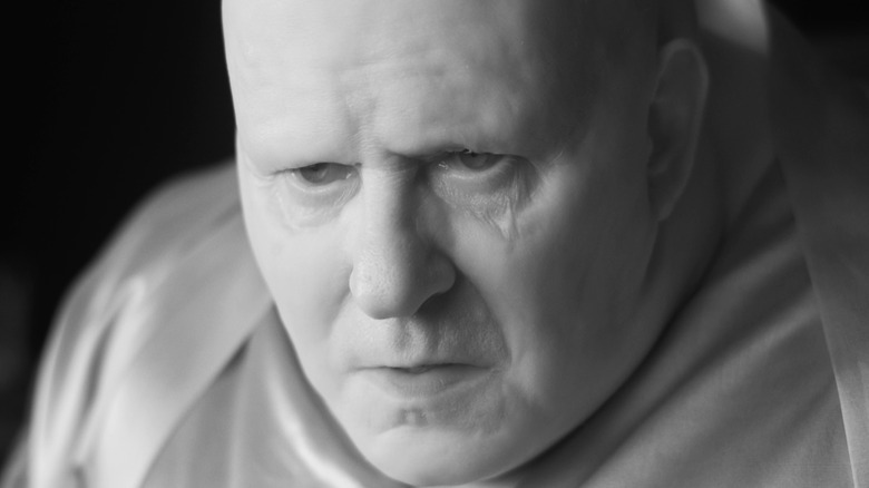 Baron Harkonnen looking down in "Dune: Part Two" (2024)