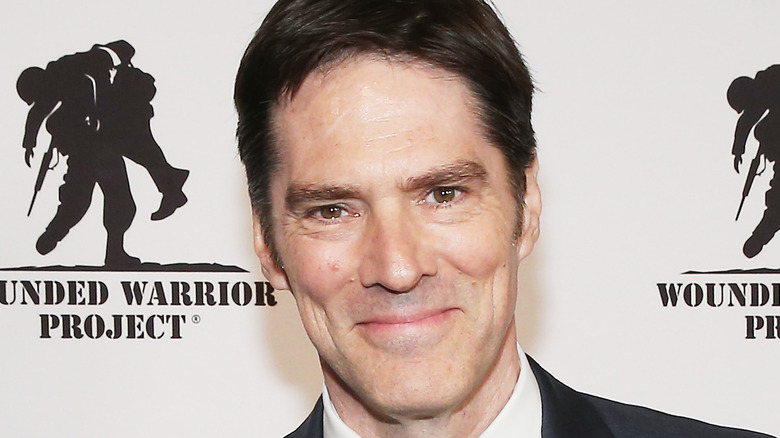 Thomas Gibson smiling