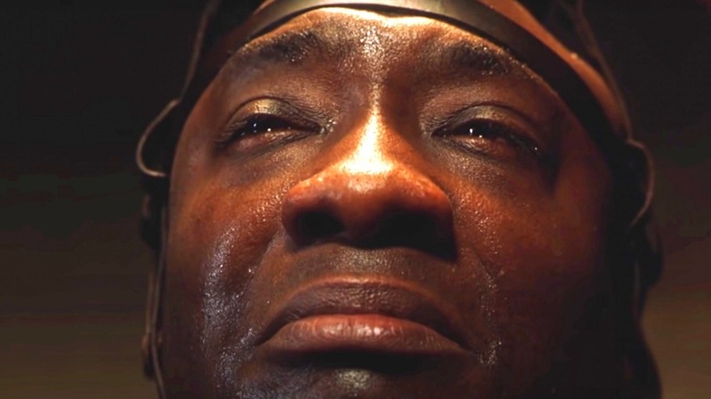 John Coffey in electric chair