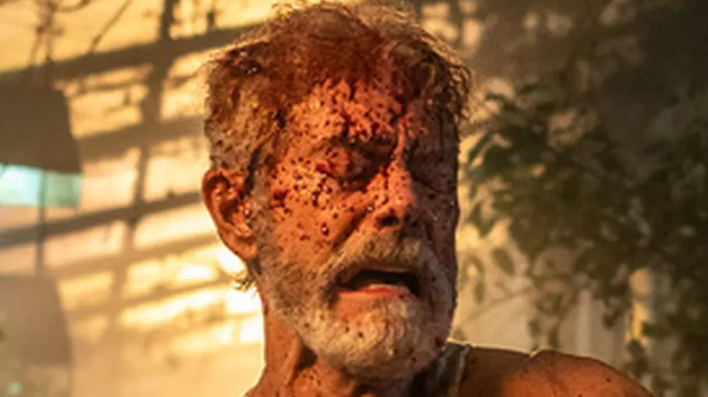 Stephen Lang bloody in "Don't Breathe 2"