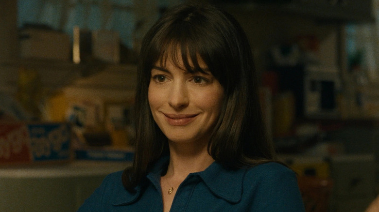 Denise at dinner table in The End of Oak Street (2026)