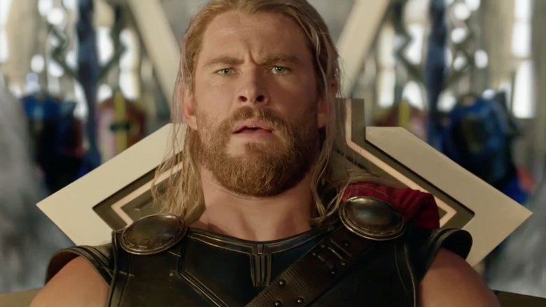 Chris Hemsworth as Thor in Thor: Ragnarok