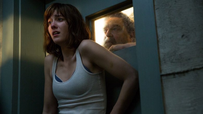 Mary Elizabeth Winstead and John Goodman in 10 Cloverfield Lane