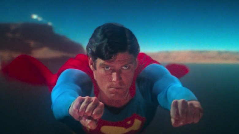 Christopher Reeve arms out