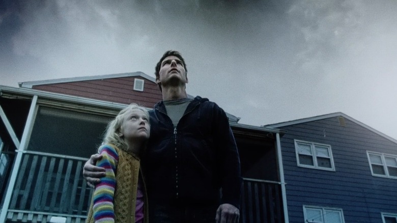Rachel and Ray looking at sky