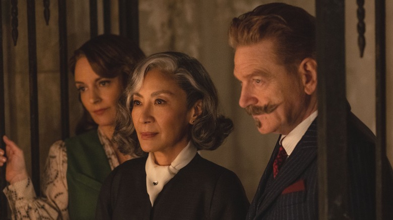 Poirot with Ariadne and Ms. Reynolds