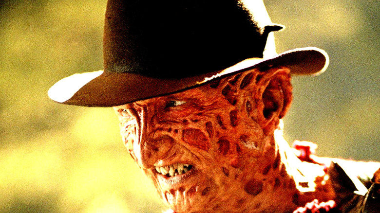 Freddy Krueger smiling 