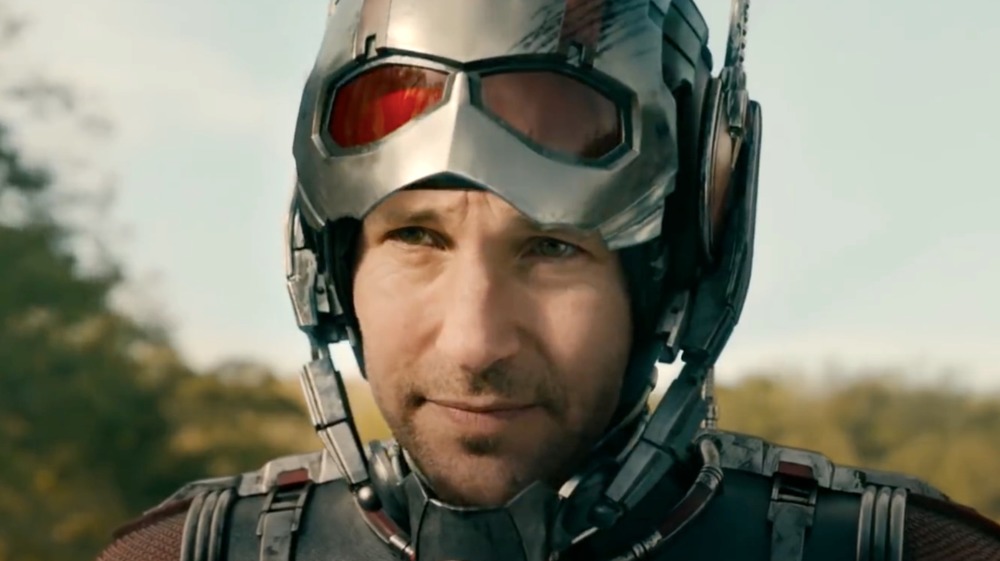 Paul Rudd Ant-Man grinning