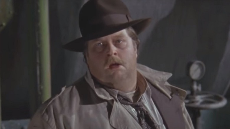 Batman Lieutenant Eckhardt listens