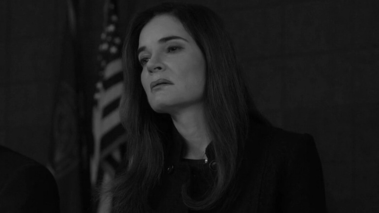 Betsy Brandt looking contemptuous on "Better Call Saul"