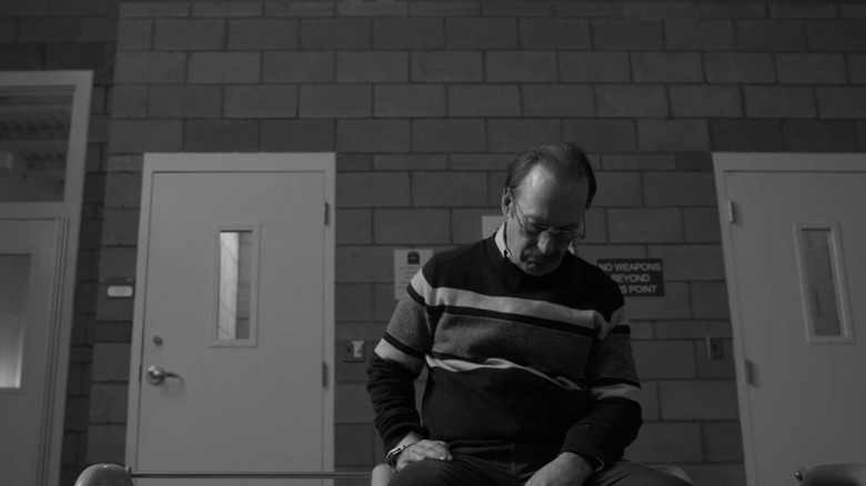 Bob Odenkirk looks pensive on "Better Call Saul"