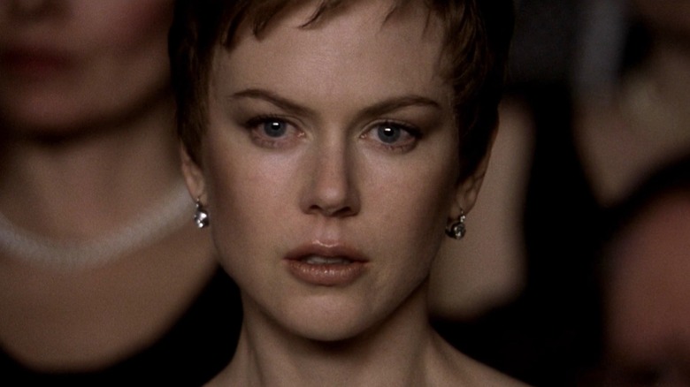 Nicole Kidman looking at camera