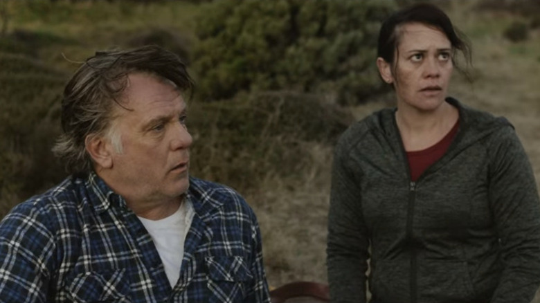 Alan and Jill looking scared 