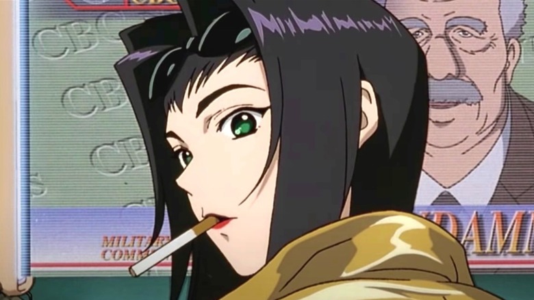 Cowboy Bebop Faye Smokes