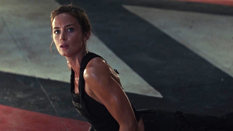 Rita doing pushups