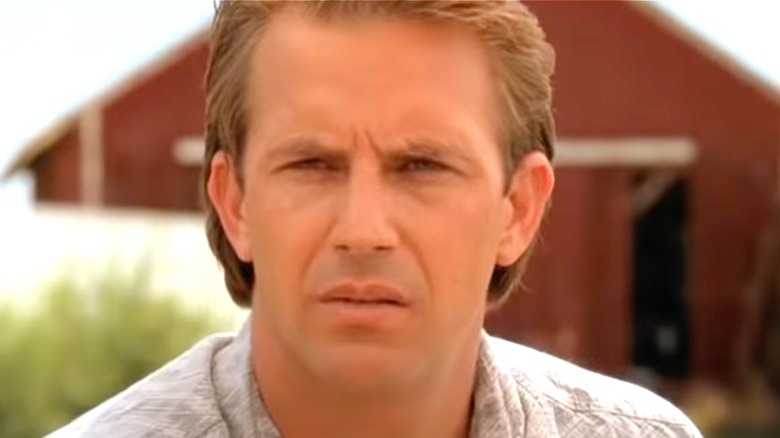 Kevin Costner looking perplexed