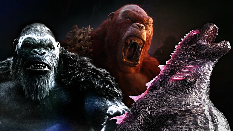 King Kong, Skar King, Godzilla