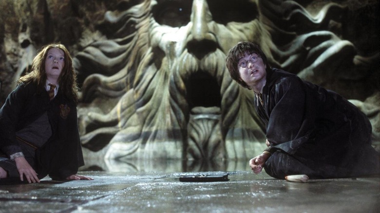 Harry and Ginny in the Chamber