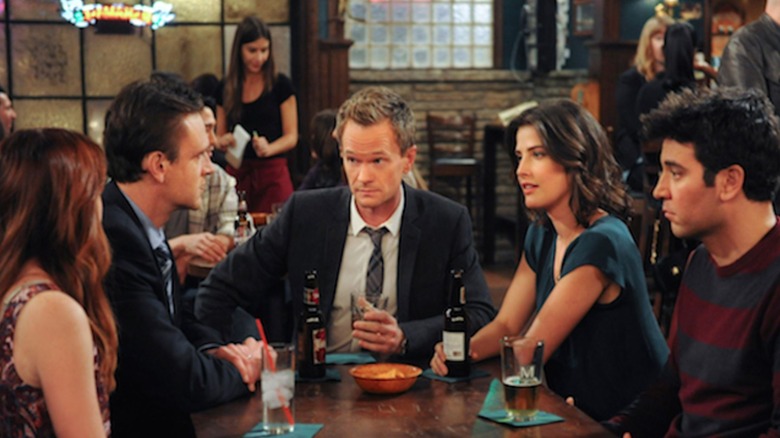 The gang at the bar