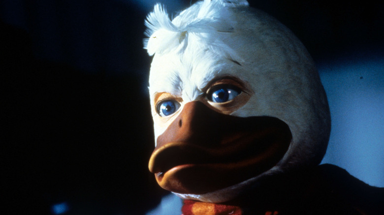 Howard the Duck looking determined