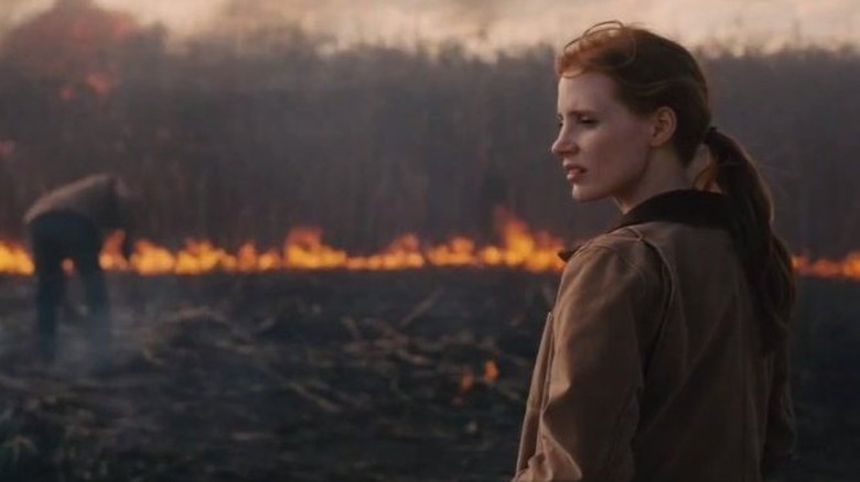 Jessica Chastain in Interstellar