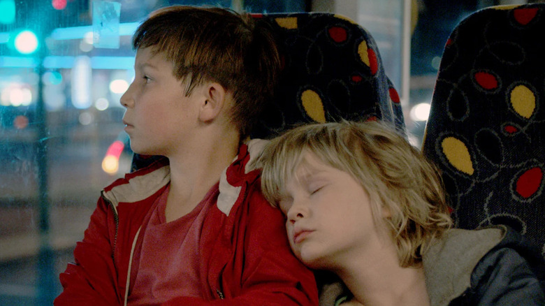 Jack and Manuel take public transportation in 