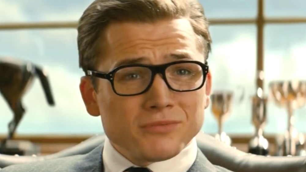 Kingsman Golden Circle Eggsy Confused