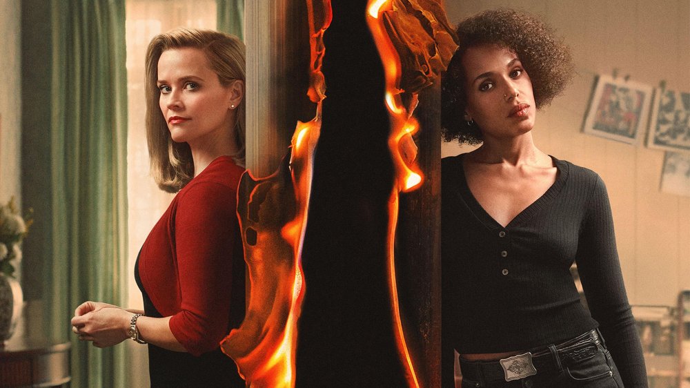  Reese Witherspoon and Kerry Washington on Little Fires Everywhere