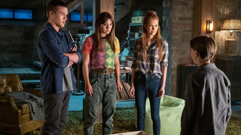 The Locke family together