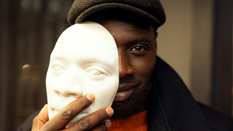 Assane Diop with mask