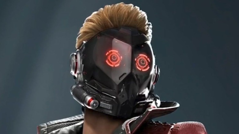 Star-Lord with helmet