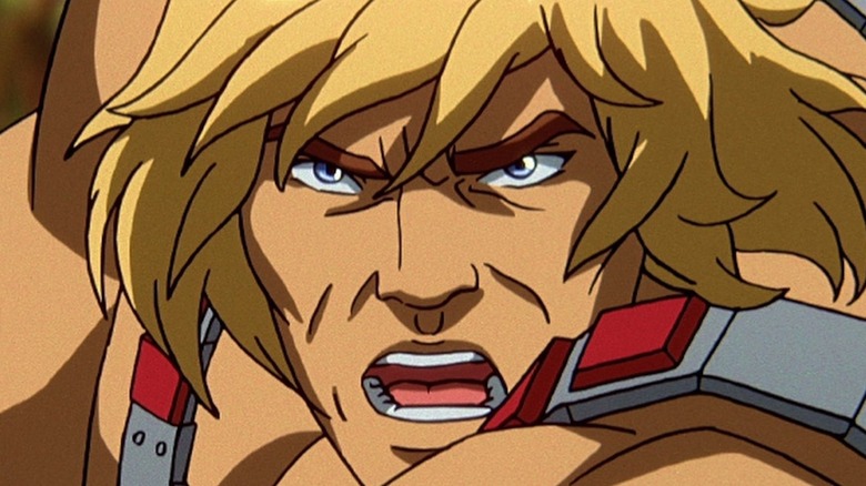 He-Man yelling