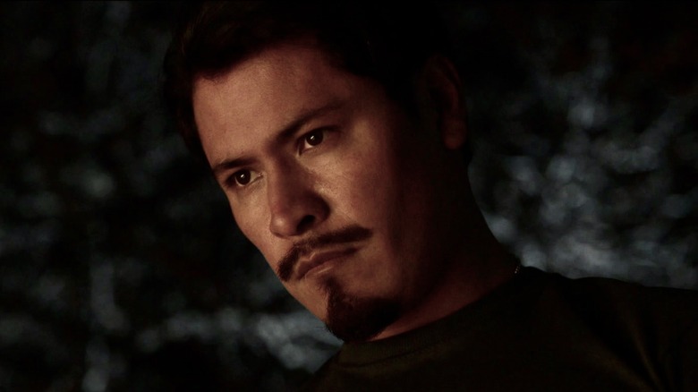 Detective Marquez looks serious
