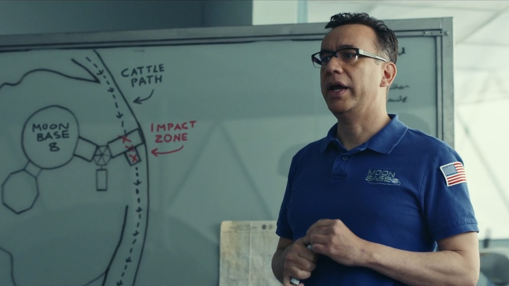 Fred Armisen as Skip on Moonbase 8