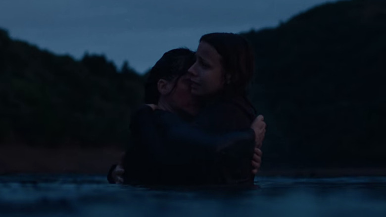 Suliane Brahim and Marie Narbonne in 'The Swarm'