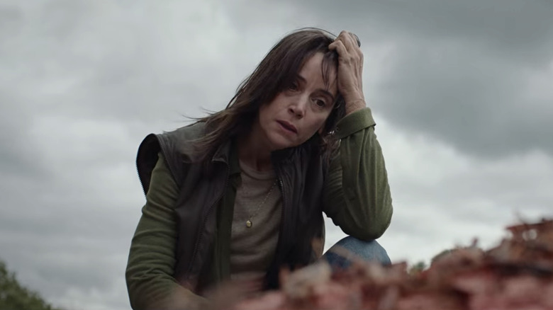 Suliane Brahim upset in 'The Swarm'