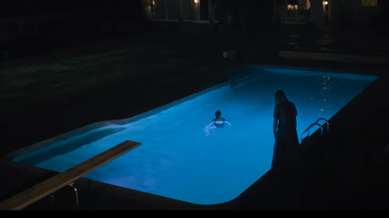 An evil spirit that haunts the pool