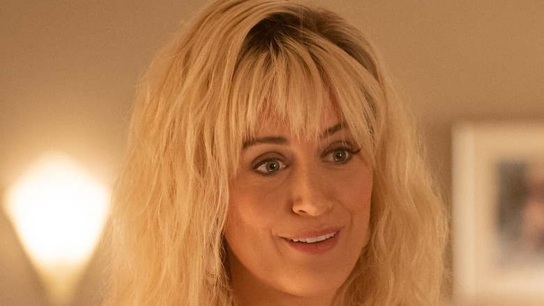 Erica Gauthier Taylor Schilling Hulu Pam & Tommy smile