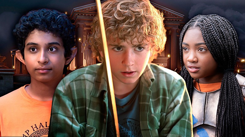Grover, Percy, and Annabeth