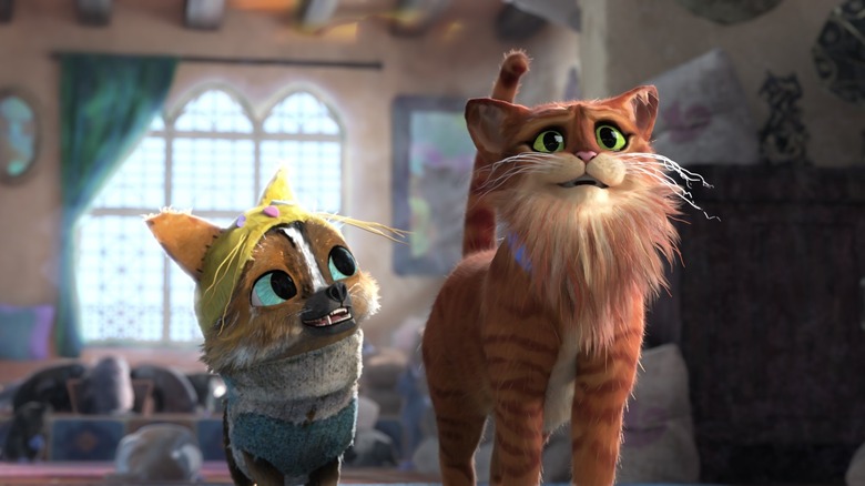 Perrito and Puss talking