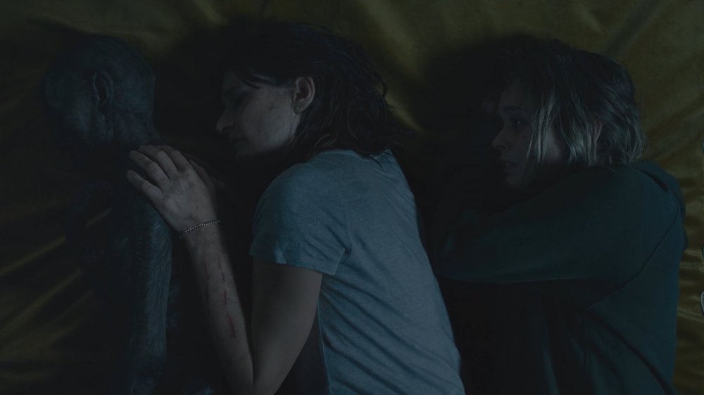 Robyn Nevin, Emily Mortimer, and Bella Heathcote in Relic