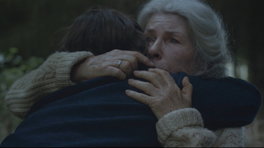Robyn Nevin and Emily Mortimer in Relic