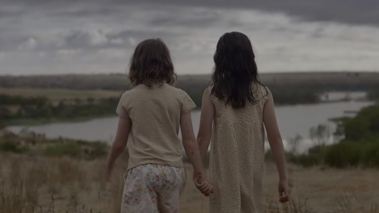 Alice walks away with Mia